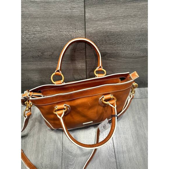 Dooney & Bourke Florentine Leather Short Handle Shopper Natural bag A613857 - Picture 10 of 14